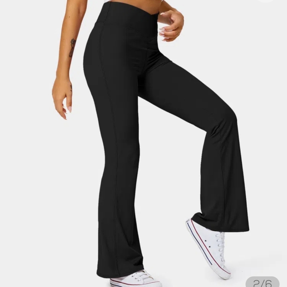 Halara High Waisted  Flare Leggings
